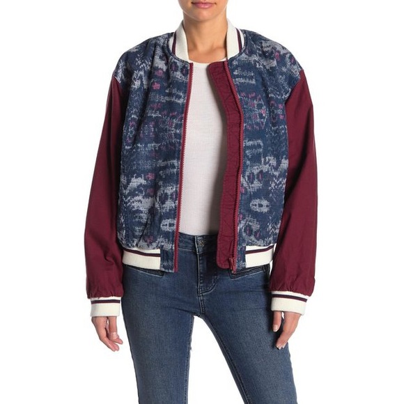 Free People Jackets & Blazers - NWT Free People Varsity of Dreams Jacket